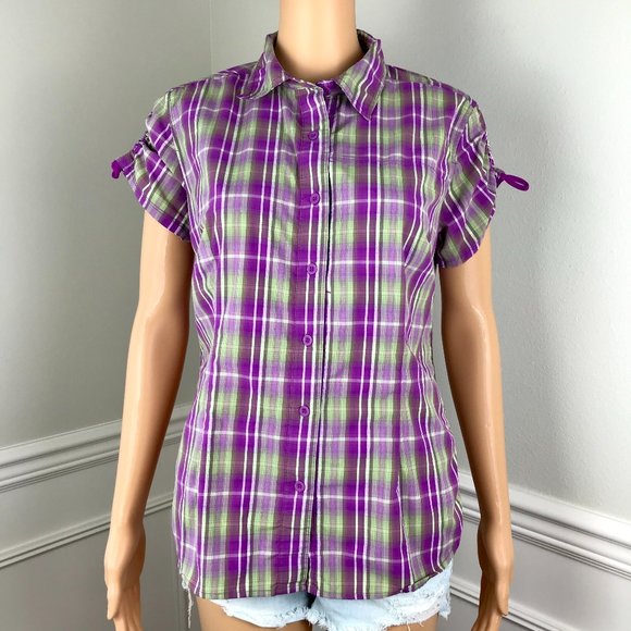 The North Face Short Sleeve Plaid Shirt 